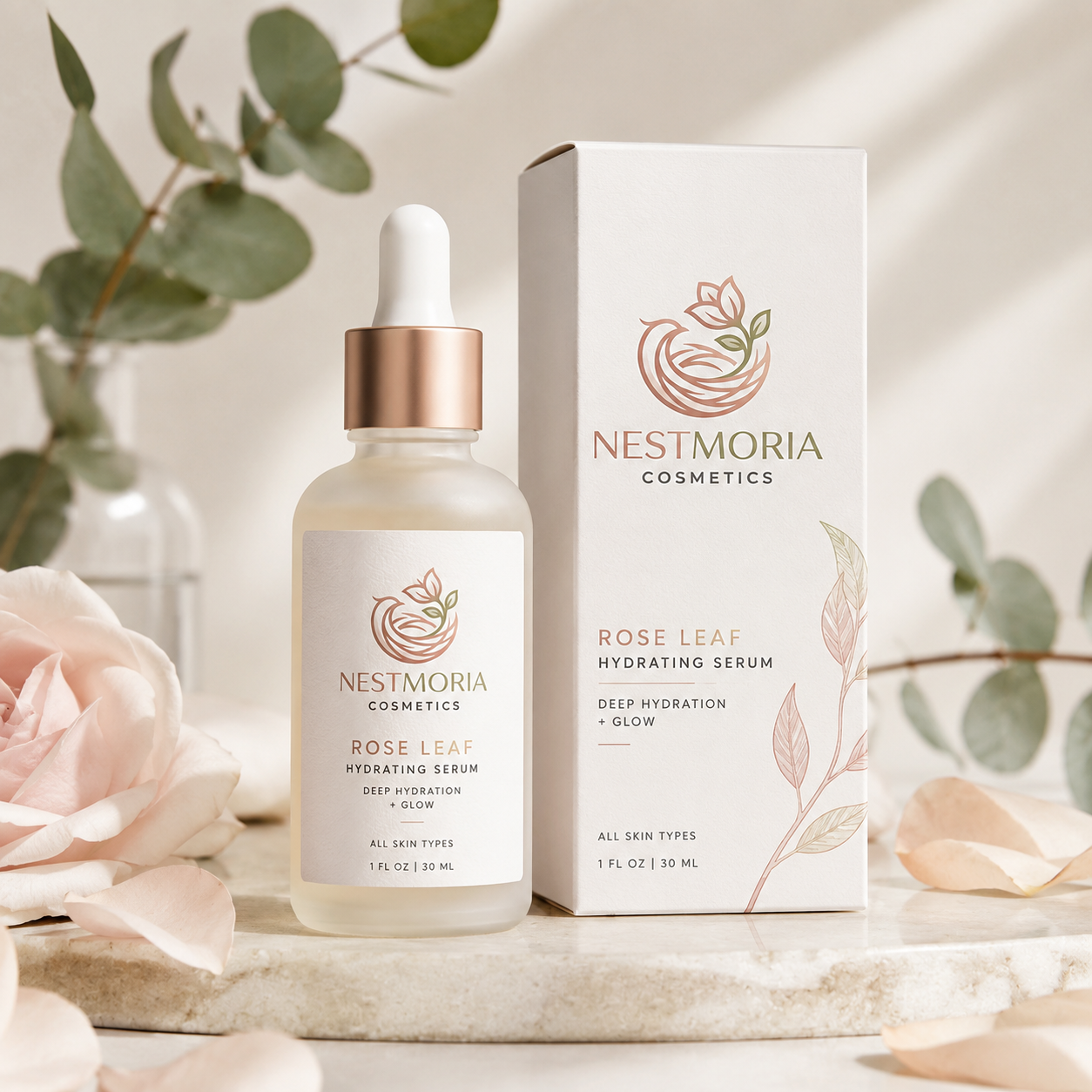 Nestmoria™ Rose Leaf Hydrating Serum