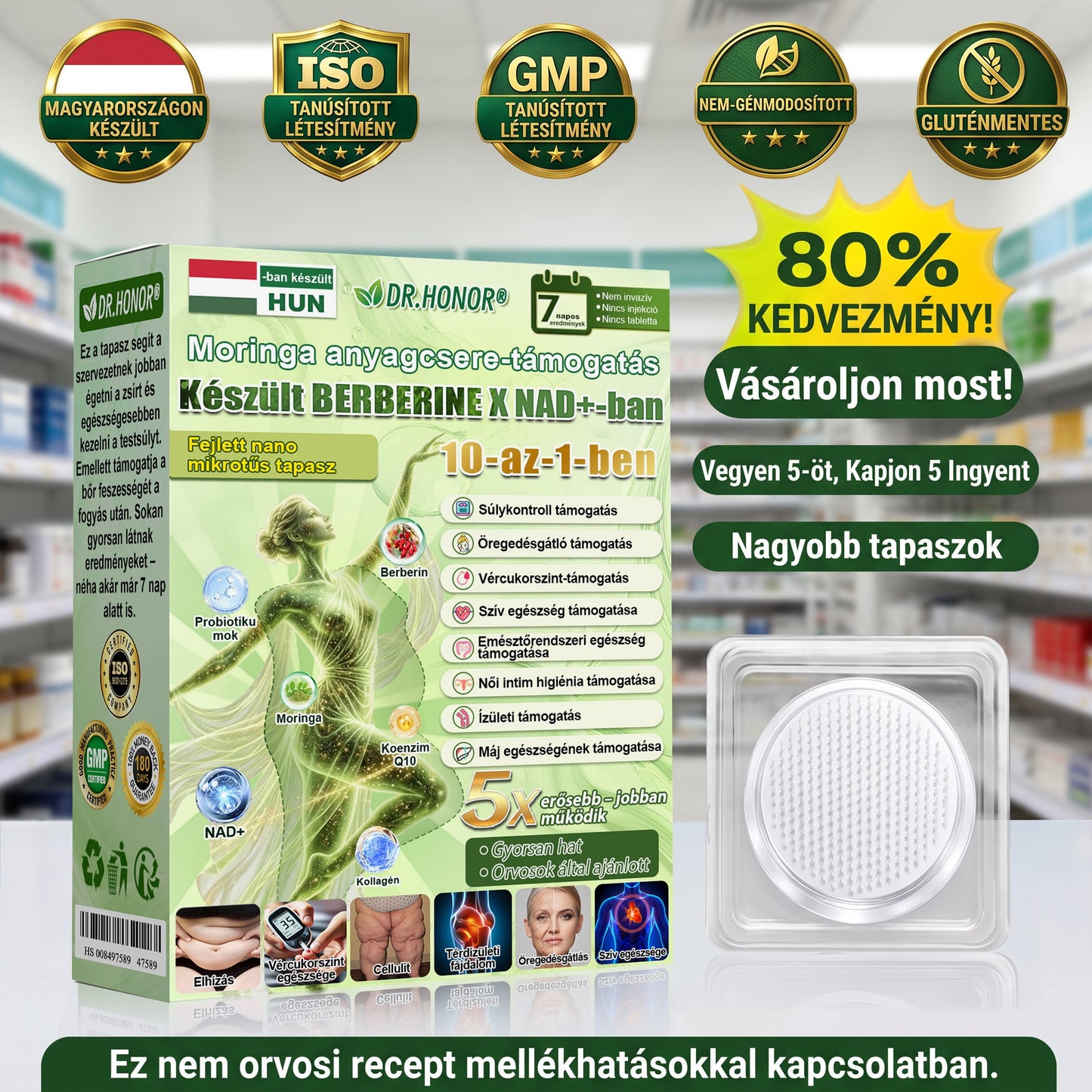 𝐃𝐑.𝐇𝐎𝐍𝐎𝐑® 𝗠𝗼𝗿𝗶𝗻𝗴𝗮 · 𝗕𝗲𝗿𝗯𝗲𝗿𝗶𝗻𝗲 × 𝗡𝗔𝗗+ 𝟏𝟎-𝐢𝐧-𝟏 𝐀𝐝𝐯𝐚𝐧𝐜𝐞𝐝 𝐍𝐚𝐧𝐨 𝐌𝐢𝐜𝐫𝐨𝐧𝐞𝐞𝐝𝐥𝐞 𝐏𝐚𝐭𝐜𝐡  🇺🇸 (𝐉𝐮𝐬𝐭 𝐨𝐧𝐜𝐞 𝐚 𝐝𝐚𝐲, 𝐯𝐢𝐬𝐢𝐛𝐥𝐞 𝐜𝐡𝐚𝐧𝐠𝐞𝐬 𝐢𝐧 𝟕 𝐝𝐚𝐲𝐬）𝘽𝙚𝙧𝙗𝙚𝙧𝙞𝙣𝙚 + 𝙈𝙤𝙧𝙞𝙣𝙜𝙖 𝙁𝙤𝙧𝙢𝙪𝙡𝙖 ✅ 𝐅𝐨𝐫 𝐨𝐛𝐞𝐬𝐢𝐭𝐲, 𝗟𝗼𝗼𝘀𝗲 𝘀𝗸𝗶𝗻,𝐝𝐢𝐚𝐛𝐞𝐭𝐞𝐬, 𝐬𝐥𝐞𝐞𝐩 𝐚𝐩𝐧𝐞𝐚, 𝐣𝐨𝐢𝐧𝐭 𝐢𝐬𝐬𝐮𝐞𝐬, 𝐚𝐧𝐝 𝐦𝐨𝐫𝐞💯💯
