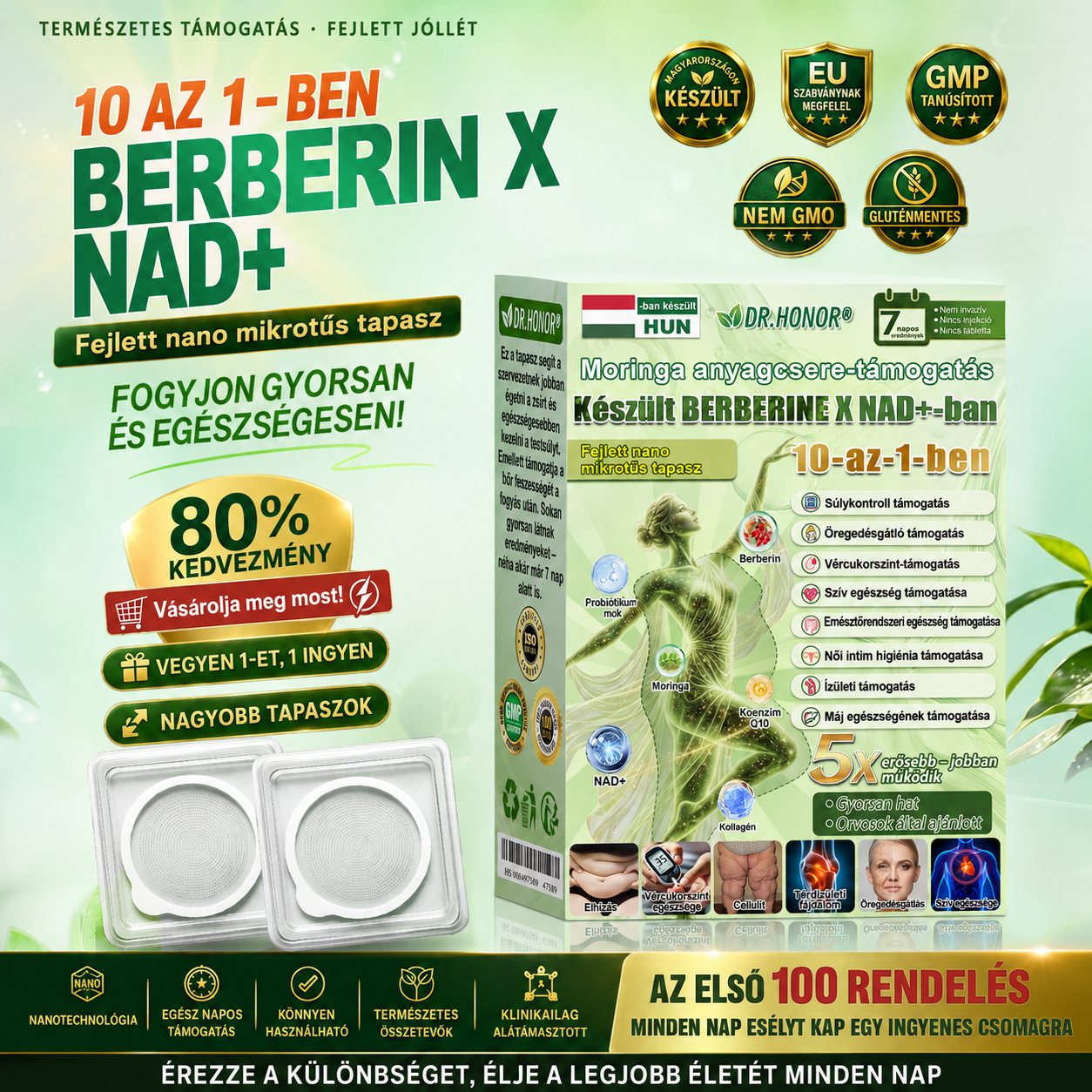 𝐃𝐑.𝐇𝐎𝐍𝐎𝐑® 𝗠𝗼𝗿𝗶𝗻𝗴𝗮 · 𝗕𝗲𝗿𝗯𝗲𝗿𝗶𝗻𝗲 × 𝗡𝗔𝗗+ 𝟏𝟎-𝐢𝐧-𝟏 𝐀𝐝𝐯𝐚𝐧𝐜𝐞𝐝 𝐍𝐚𝐧𝐨 𝐌𝐢𝐜𝐫𝐨𝐧𝐞𝐞𝐝𝐥𝐞 𝐏𝐚𝐭𝐜𝐡  🇺🇸 (𝐉𝐮𝐬𝐭 𝐨𝐧𝐜𝐞 𝐚 𝐝𝐚𝐲, 𝐯𝐢𝐬𝐢𝐛𝐥𝐞 𝐜𝐡𝐚𝐧𝐠𝐞𝐬 𝐢𝐧 𝟕 𝐝𝐚𝐲𝐬）𝘽𝙚𝙧𝙗𝙚𝙧𝙞𝙣𝙚 + 𝙈𝙤𝙧𝙞𝙣𝙜𝙖 𝙁𝙤𝙧𝙢𝙪𝙡𝙖 ✅ 𝐅𝐨𝐫 𝐨𝐛𝐞𝐬𝐢𝐭𝐲, 𝗟𝗼𝗼𝘀𝗲 𝘀𝗸𝗶𝗻,𝐝𝐢𝐚𝐛𝐞𝐭𝐞𝐬, 𝐬𝐥𝐞𝐞𝐩 𝐚𝐩𝐧𝐞𝐚, 𝐣𝐨𝐢𝐧𝐭 𝐢𝐬𝐬𝐮𝐞𝐬, 𝐚𝐧𝐝 𝐦𝐨𝐫𝐞💯💯